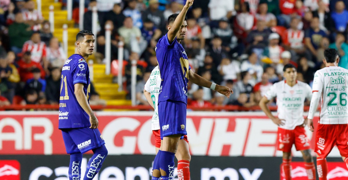 Pumas sigue su impresionante inicio tras vencer a Necaxa.