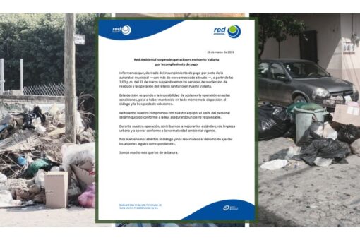 Retiro de Red Ambiental en Puerto Vallarta por deuda millonaria