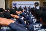 46 policías estatales de Sinaloa reciben certificados y premios al completar su formación en el GOES