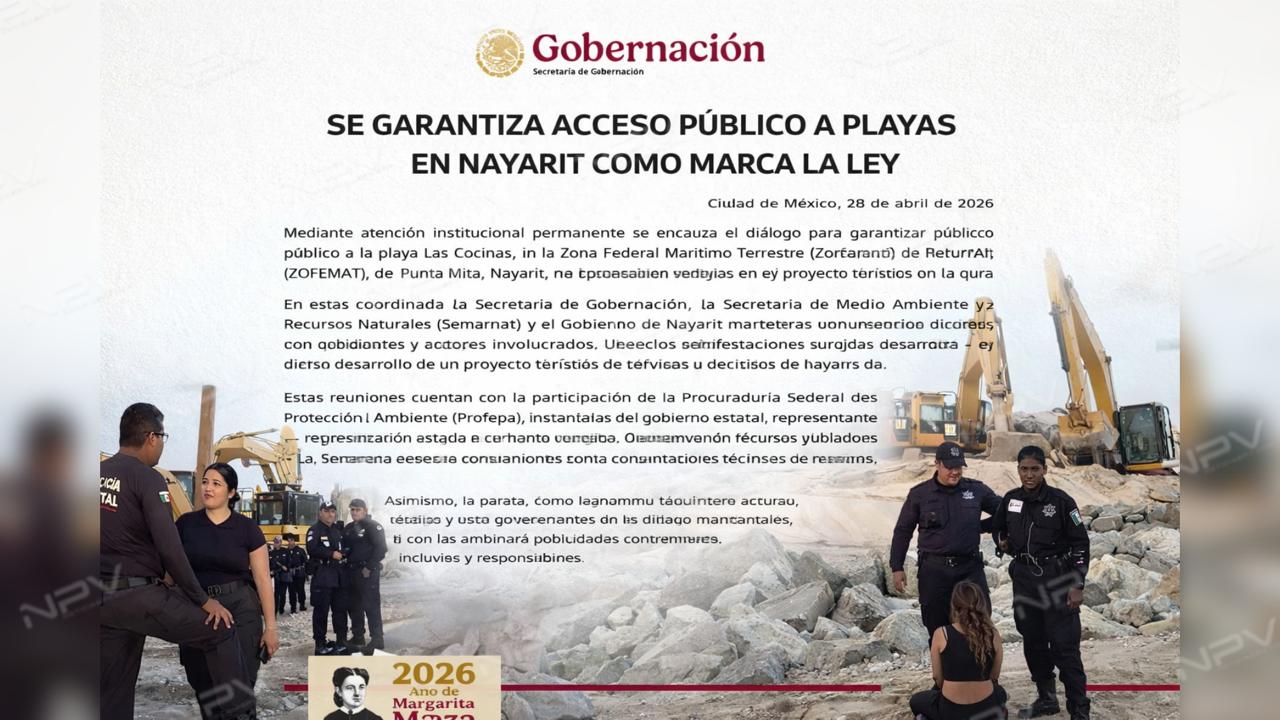 De la represión estatal al diálogo federal: La situación en Playa Las Cocinas