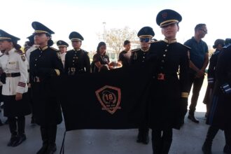 Estrella Palacios abre el Encuentro Nacional de Bandas de Guerra y Escoltas “Perla del Pacífico”