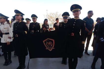 Estrella Palacios abre el Encuentro Nacional de Bandas de Guerra y Escoltas “Perla del Pacífico”