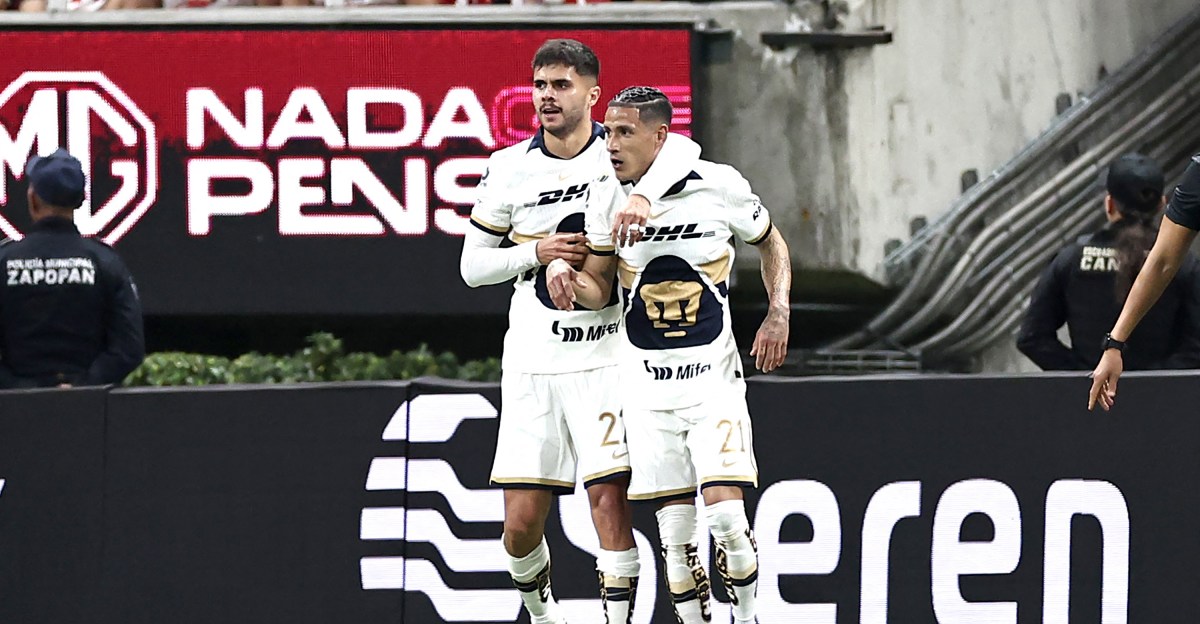 Gol tardío le da a Chivas un empate contra Pumas
