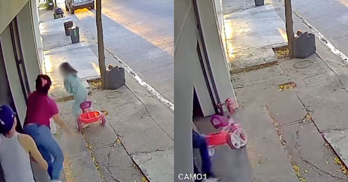 Impactante video: Familia sorprendida por balazos durante asesinato de agente de tránsito en Culiacán