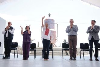 Inauguración del primer 'Centro de Bienestar Económico' por Sheinbaum en Tlaxcala