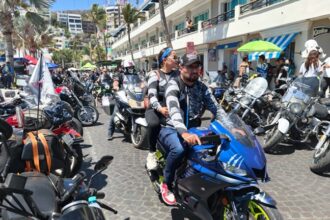 Miles de motociclistas llegan a disfrutar de Olas Altas