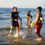 Turista es rescatado a 300 metros de la costa en Guayabitos