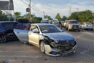 Caos vial desatado por un nuevo accidente en México y Poetas