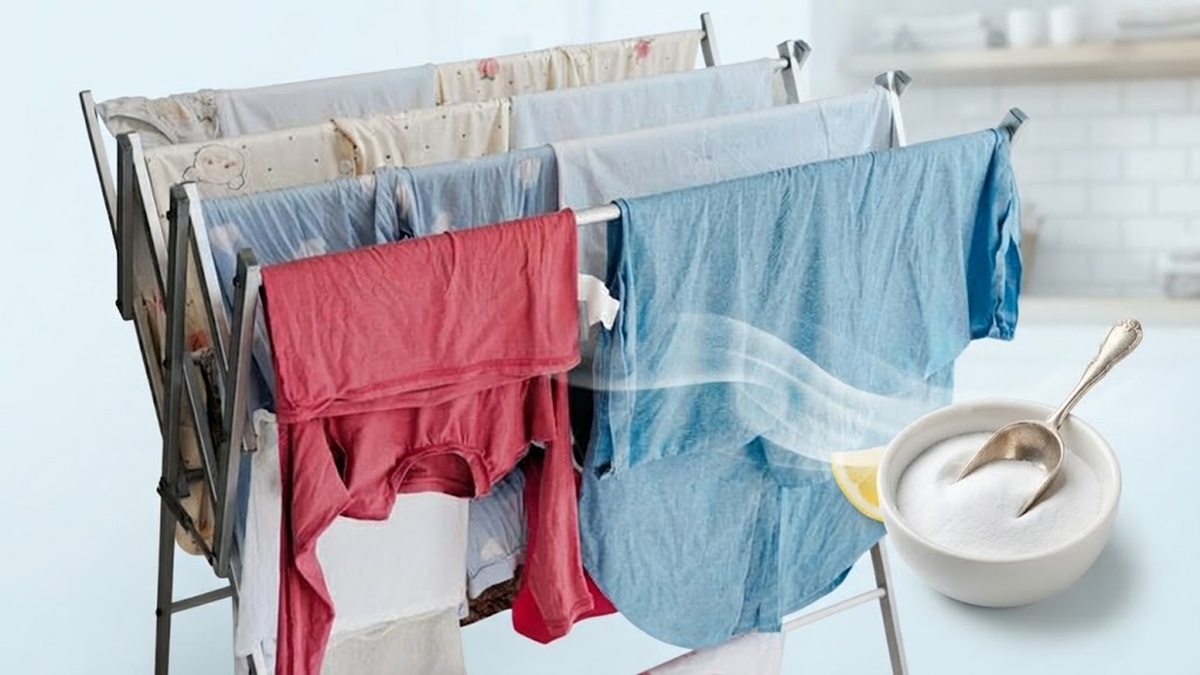 Desaparece el mal olor de la ropa con un simple truco de cocina