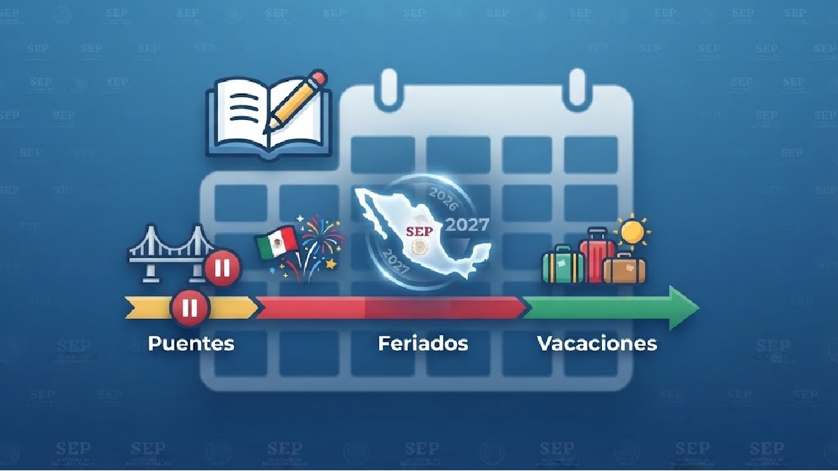 Descubre los puentes, recesos y vacaciones del ciclo escolar 2026-2027