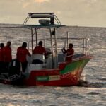 Encontran un cocodrilo de 3 metros sin vida en la costa de Marina Vallarta
