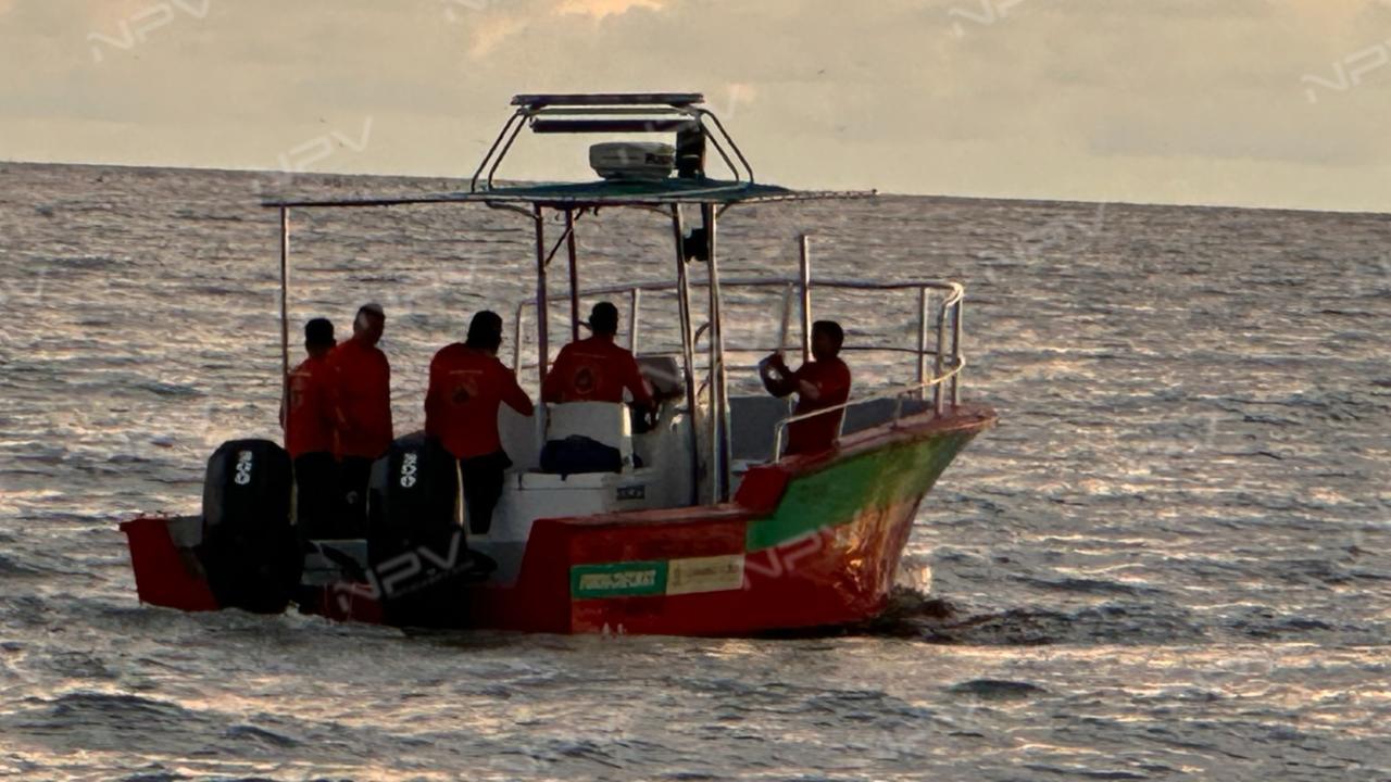 Encontran un cocodrilo de 3 metros sin vida en la costa de Marina Vallarta