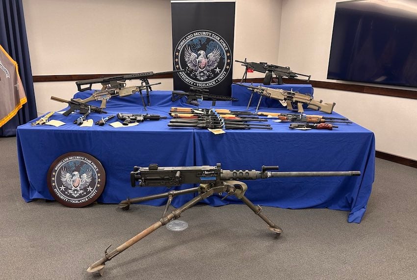Fuerza especial de EE. UU. desmantela red de tráfico de armas transfronterizo en Arizona