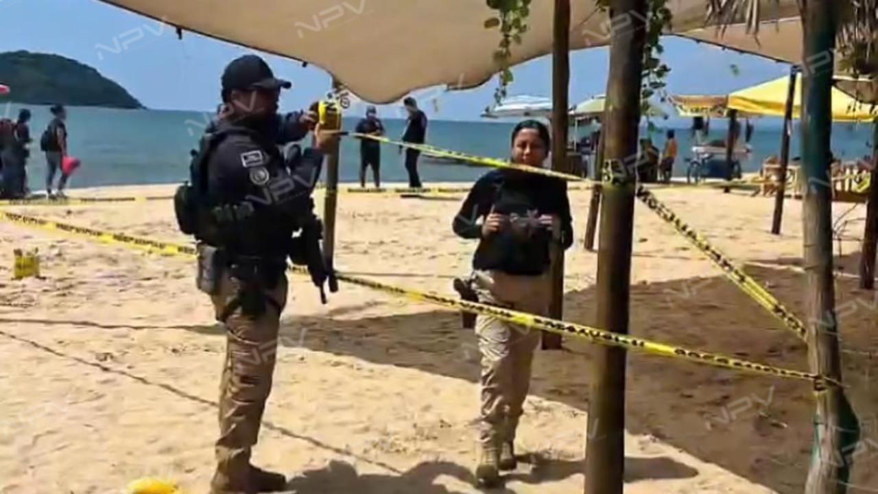 Intensa operación conjunta de la Fiscalía y la Marina en Rincón de Guayabitos