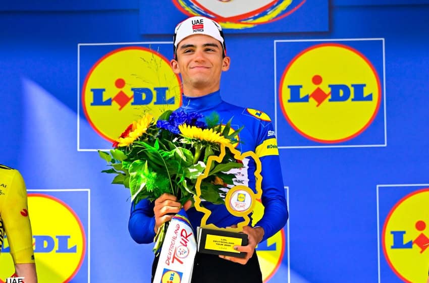 Isaac del Toro se corona campeón en su primer Tour de Alemania