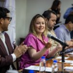 Yeraldine Bonilla informa sobre progreso en vivienda y seguridad legal en Sinaloa