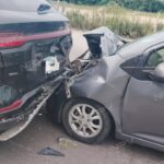Caos vial en Puerto Vallarta por impactante choque por alcance