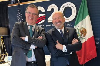 Ebrard presiona al secretario de Comercio de EE. UU. sobre aranceles en la reunión del G20