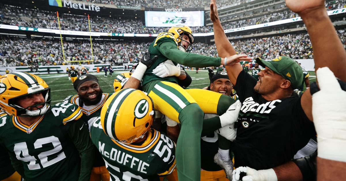 El gol de campo de tiempo extra de Trey Smack impulsa a los Packers sobre los Jets, poniendo fin a una racha de 6 derrotas.