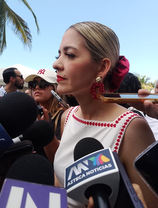 Estrella Palacios afirma que la seguridad seguirá siendo una prioridad