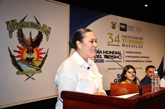 La fusión de turismo y tecnología en Mazatlán: La Facultad de Turismo de la UAS celebra 34 años
