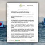 Polémica en el Ejecutivo Federal por pantalla LED flotante en Puerto Vallarta.