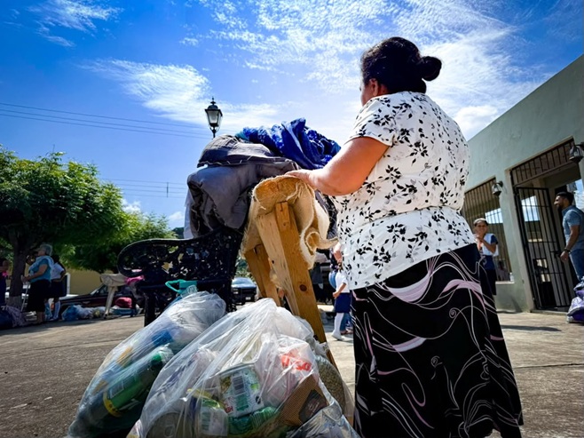 Ayuda a más de 80 familias desplazadas de Santa Catarina, en Concordia