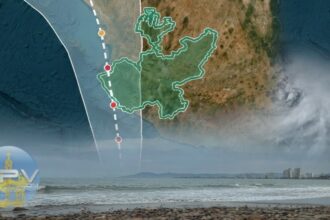 El huracán 'Simón' alcanza la categoría 2 a 500 km de Cabo Corrientes en el Pacífico