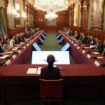 Encuentro de Sheinbaum con líderes empresariales y embajador de EE. UU. en medio de controversia sobre academia de policía respaldada por EE. UU.