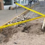 Importante advertencia a conductores sobre gran obra sin terminar en la entrada a la Zona Romántica