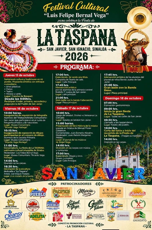 San Javier se alista para La Taspana 2026; aguardan la llegada de hasta 4 mil turistas