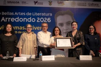 Silvia Tomasa Rivera galardonada con el Premio Bellas Artes Inés Arredondo 2026