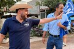 Vecinos de Bosques del Progreso exigen mejoras en servicios públicos durante la visita de Juan Calderón